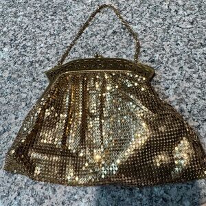 Whiting & Davis Gold Clutch